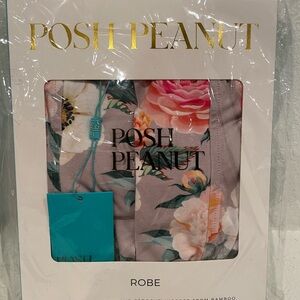 Posh Peanut Pink Floral Robe